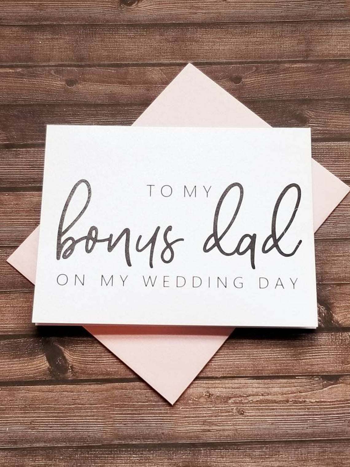 To My Bonus Dad